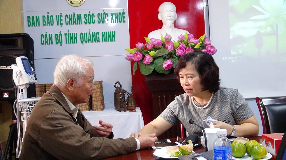 Buổi họp điều dưỡng cán bộ chủ chốt tỉnh và tư vấn sức khỏe tim mạch